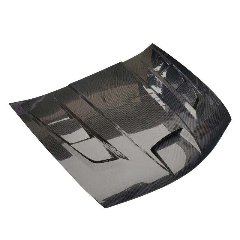 New Carbon Fiber Bonnet Hood for 2008-2012 for  Accord Engine Hood Cover